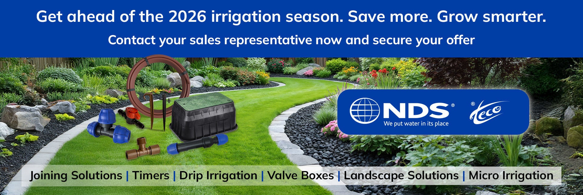Get ahead of the 2026 irrigation season. Save more. Grow smarter.