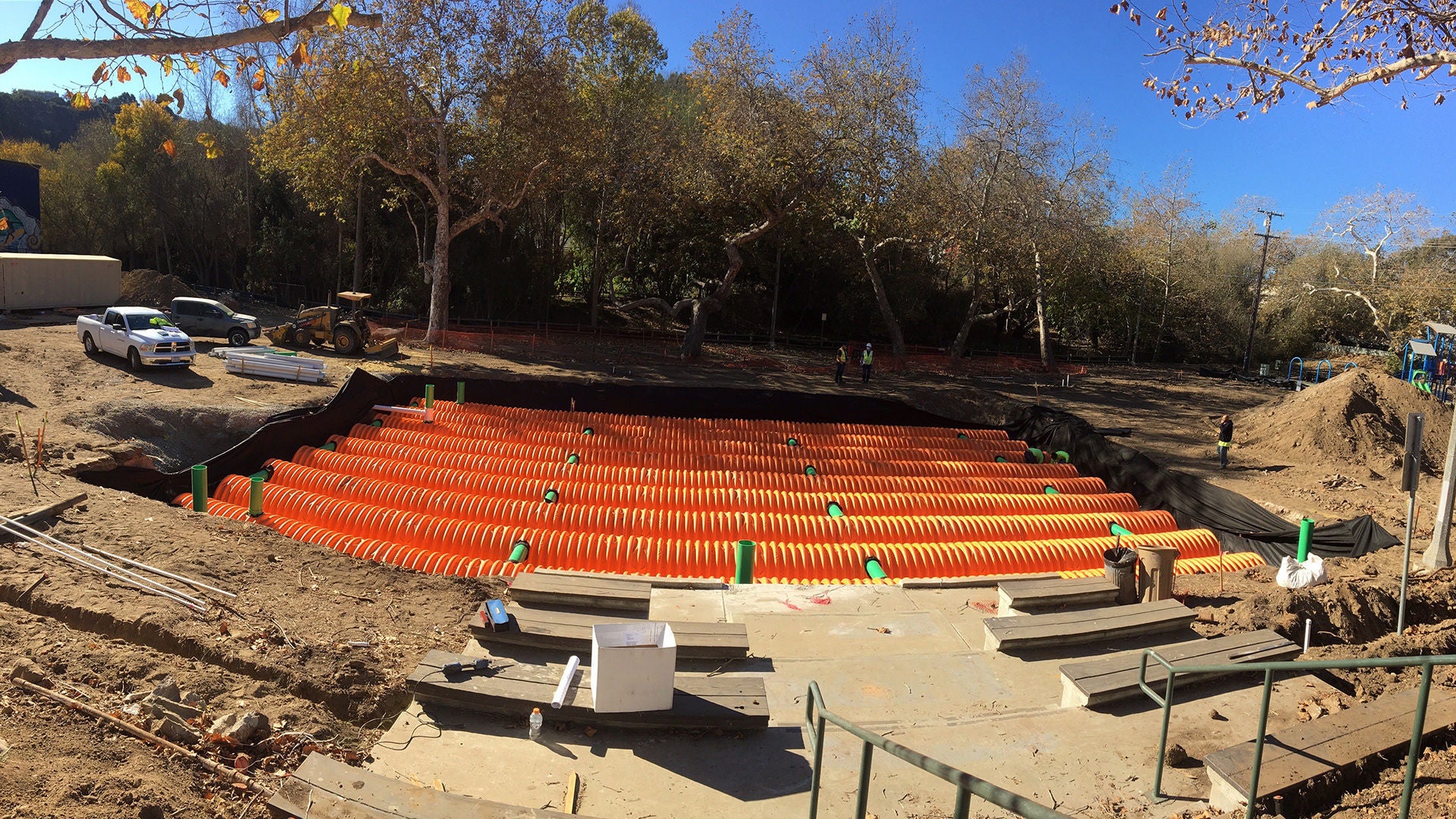 StormChamber Installation at Bohnett Park