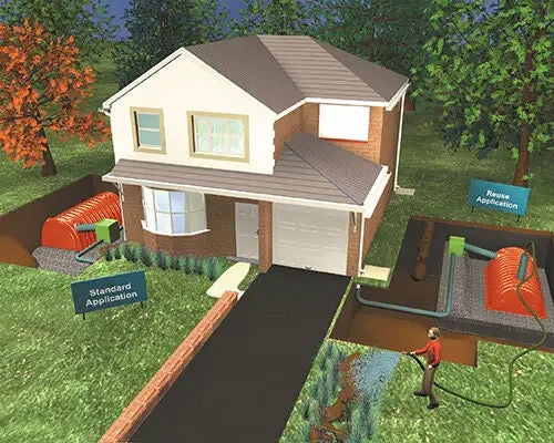 StormChamber Residential Diagram