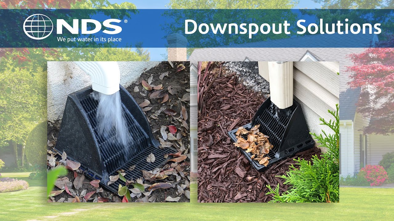 In this video we’ll talk about downspout runoff problems and the NDS solutions that protect your home, increase the beauty of your landscape and help you be a good neighbor.