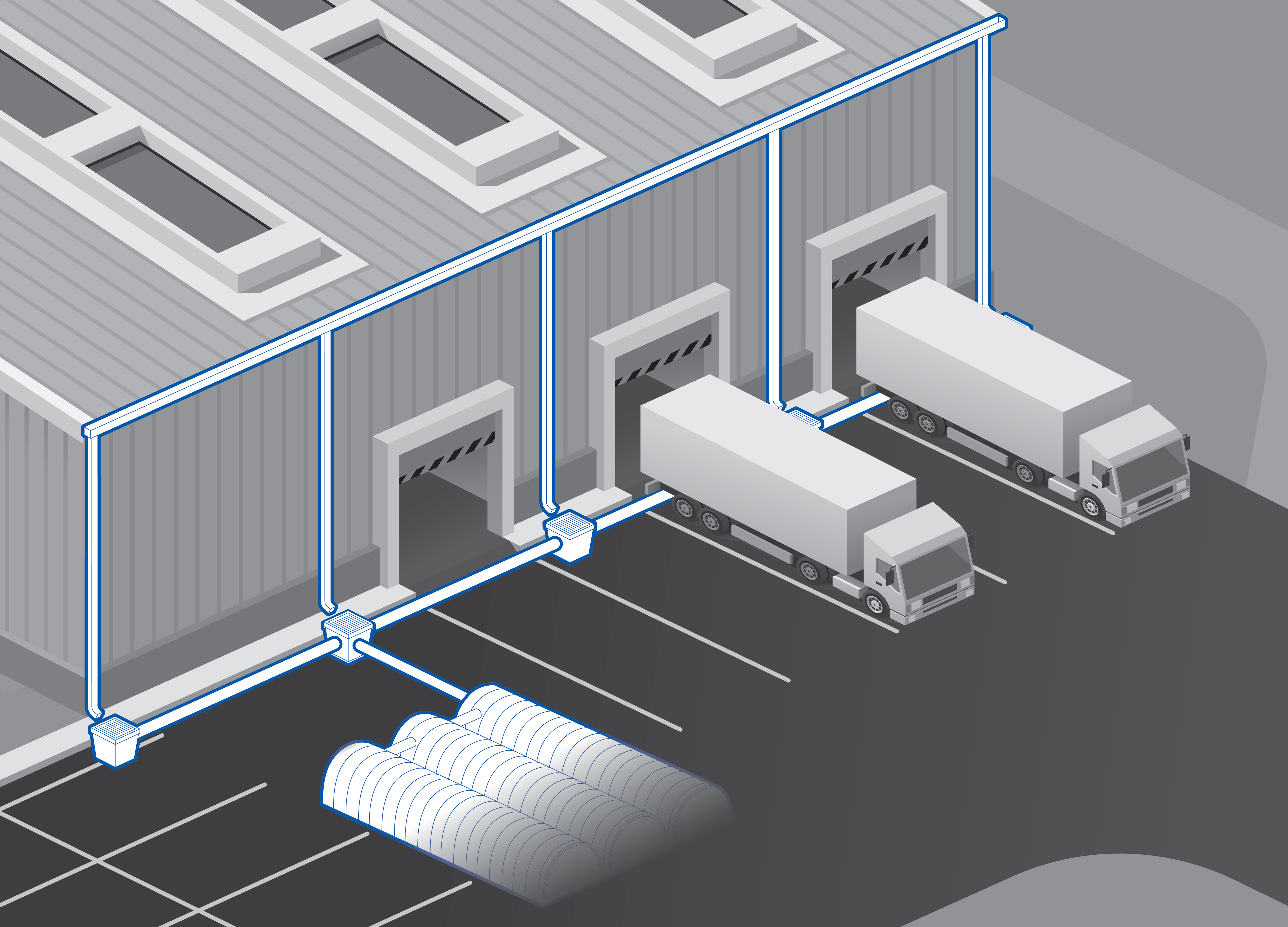 Large Roof Runoff - Industrial