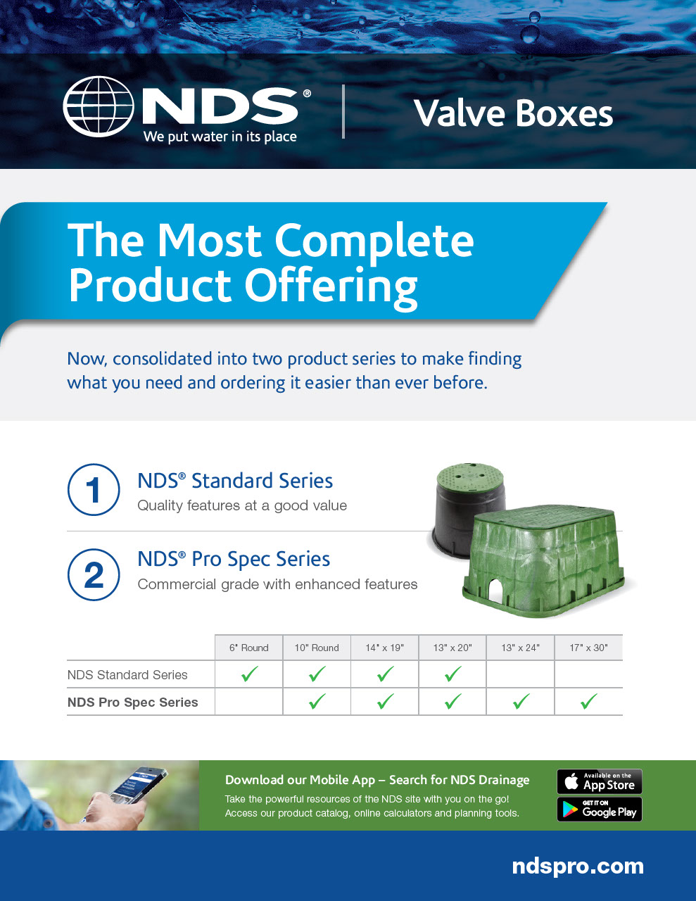 NDS Valve Boxes & Covers Brochure