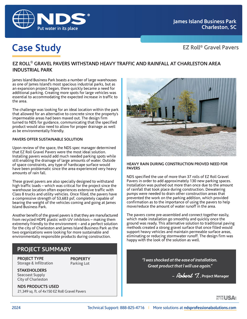 Case Study - James Island