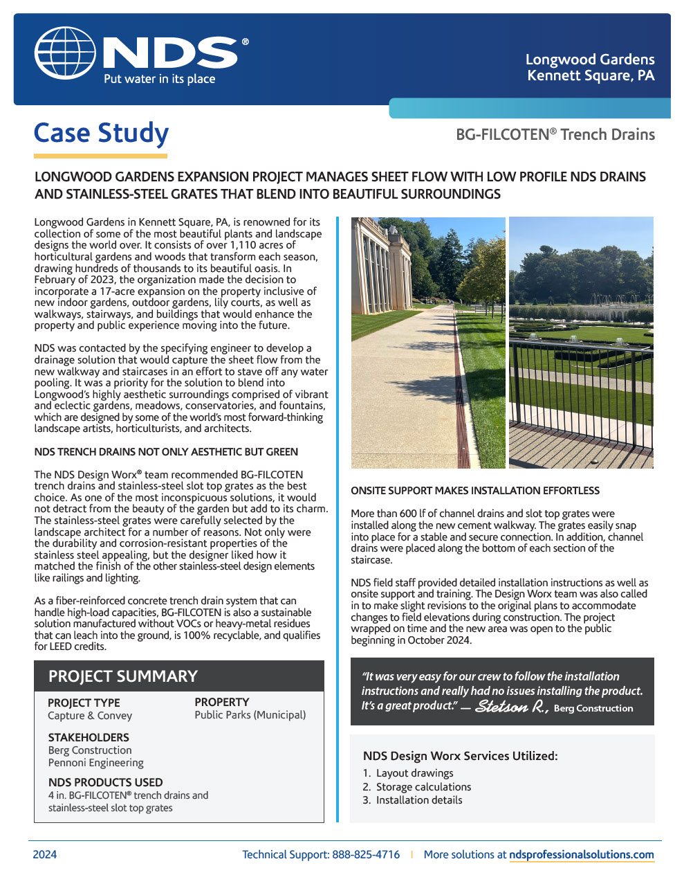 Case Study - Longwood Gardens