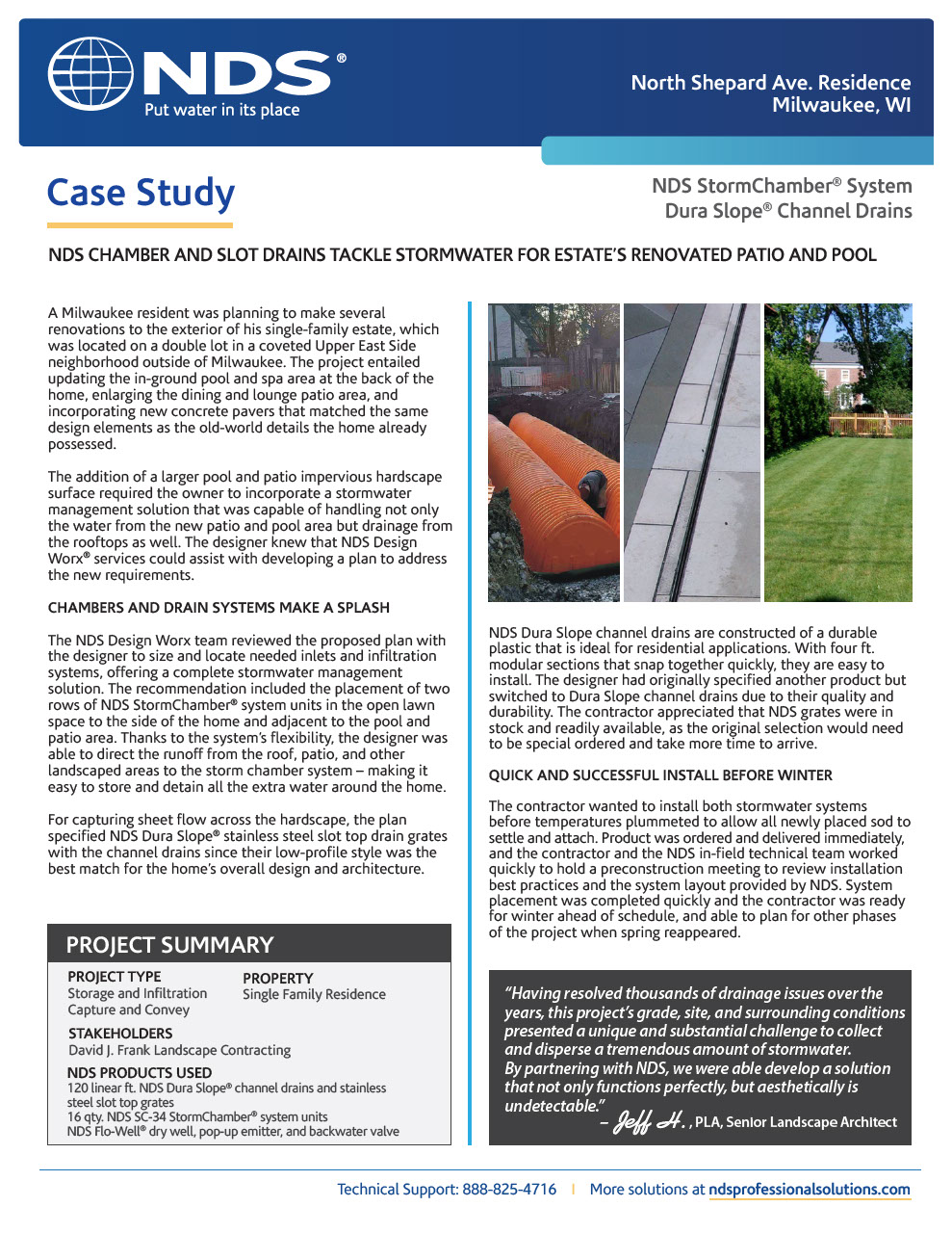 Case Study - North Shepard Ave