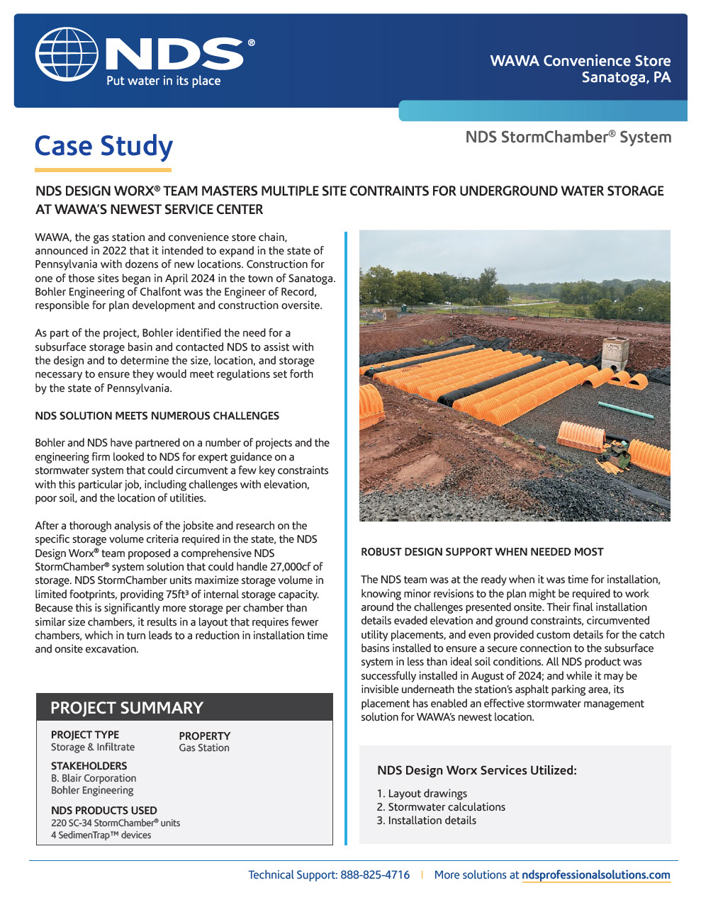 Case Study - WAWA Service Center