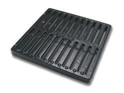 9 Inch Square Cast Iron Grate