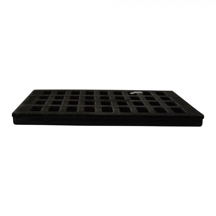 NDS 18 in. Cast Iron Square Grate ‚Äì Black - Ewing