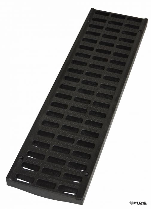 5 Inch Square Grate, Black