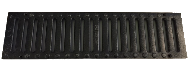 NDS 5 Pro Series Channel Grate, Ductile Iron